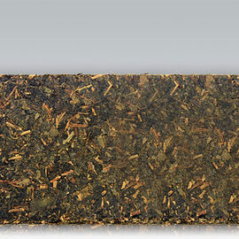 Pure Nature Black Tea Brick With Raw Dark Green Tea For Slimming